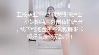 卫校毕业❣️高颜大眼睛护士❣️小姐姐兼职外围私拍流出，线下约炮金主被调教啪啪长得好看身材无敌 (1)