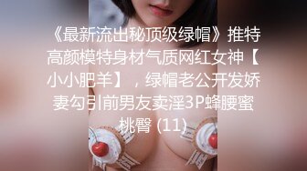 《最新流出秘顶级绿帽》推特高颜模特身材气质网红女神【小小肥羊】，绿帽老公开发娇妻勾引前男友卖淫3P蜂腰蜜桃臀 (11)