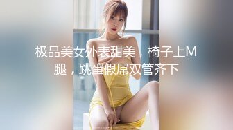 极品美女外表甜美，椅子上M腿，跳蛋假屌双管齐下