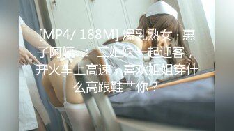 [MP4/ 188M] 爆乳熟女 · 惠子阿姨· ： 三姐妹一起迎客，开火车上高速，喜欢姐姐穿什么高跟鞋艹你？